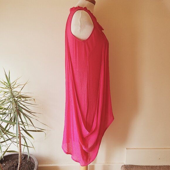 Picadilly Canada Flowy Layered Sleeveless Dress - Picture 4 of 9